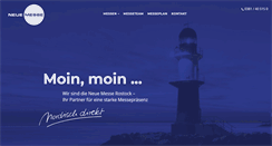 Desktop Screenshot of neue-messe-rostock.de